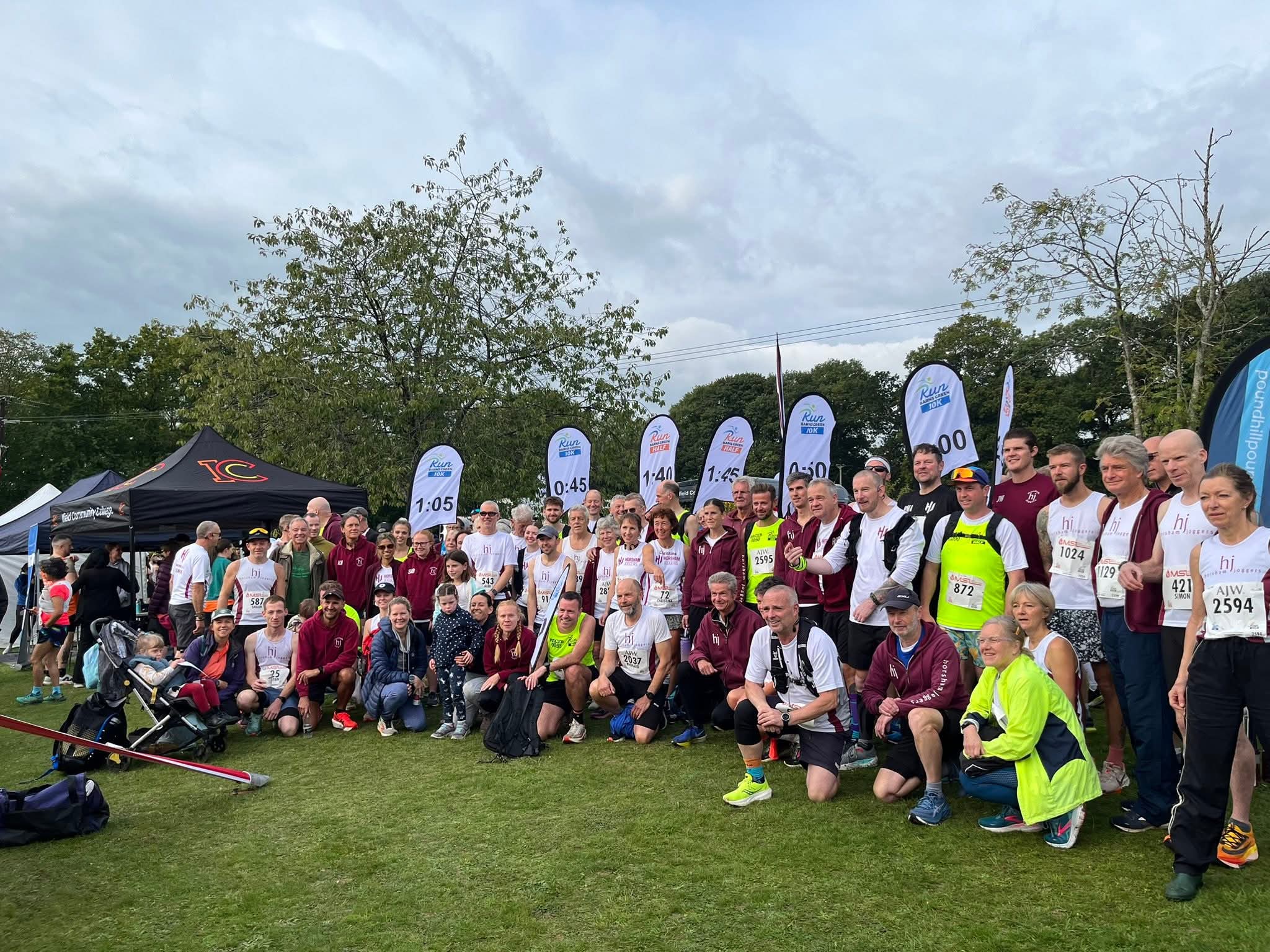 A group of Horsham Joggers