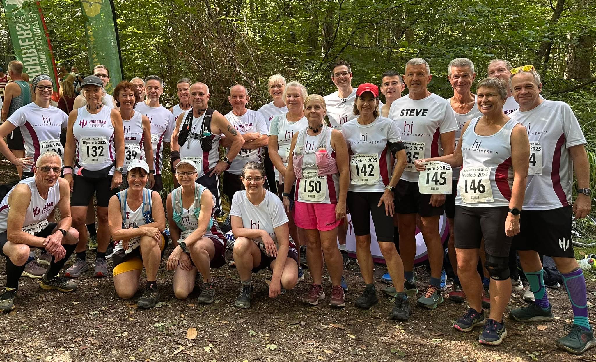 A group of Horsham Joggers