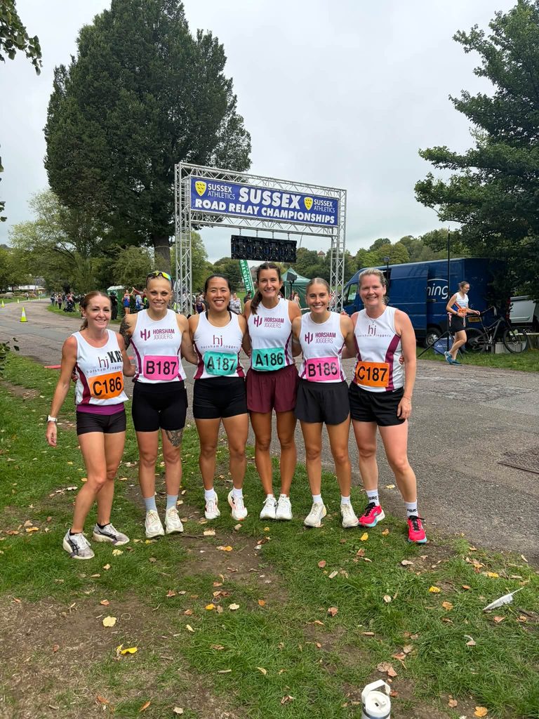 The Horsham Joggers ladies running team